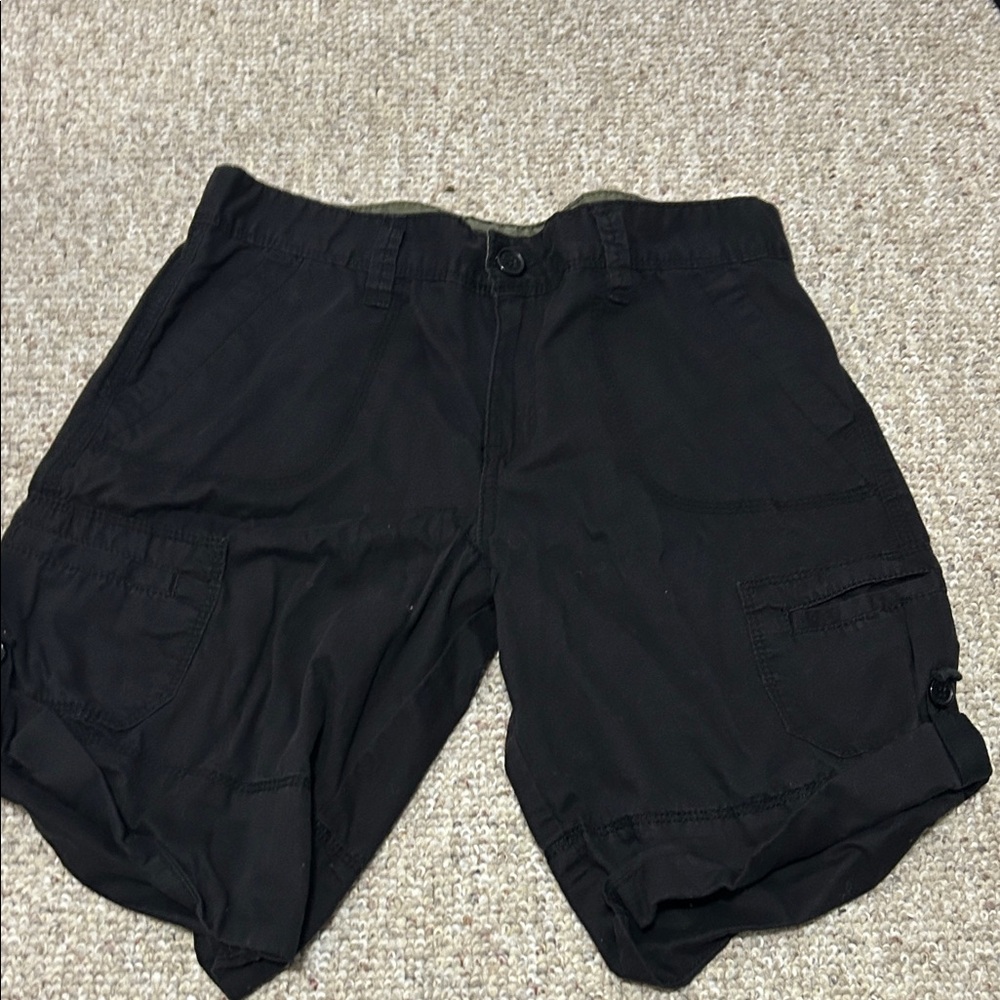 Women’s Black Cargo Shorts Calvin Klein